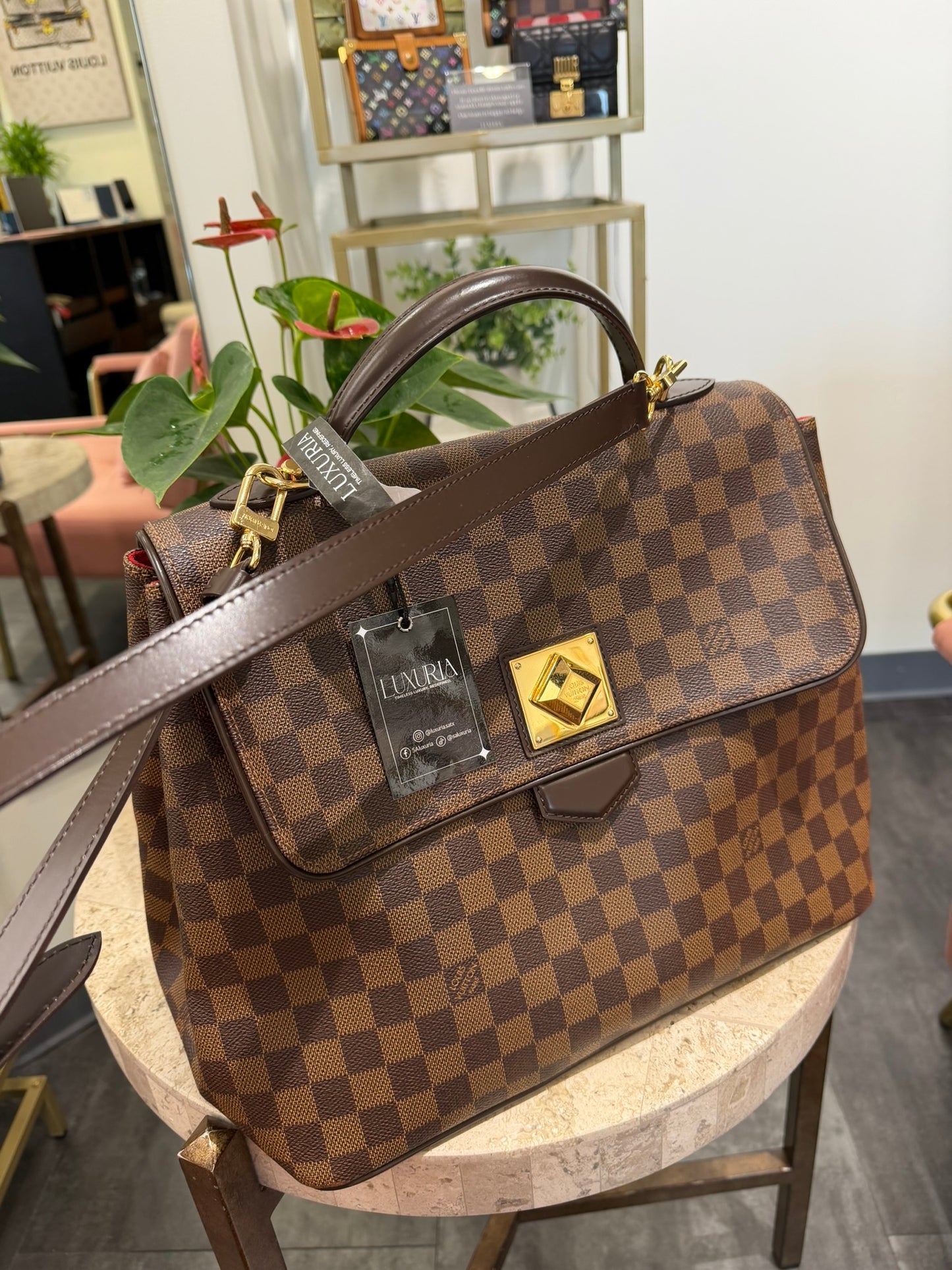 Louis Vuitton Bergamo GM – Damier Ebene