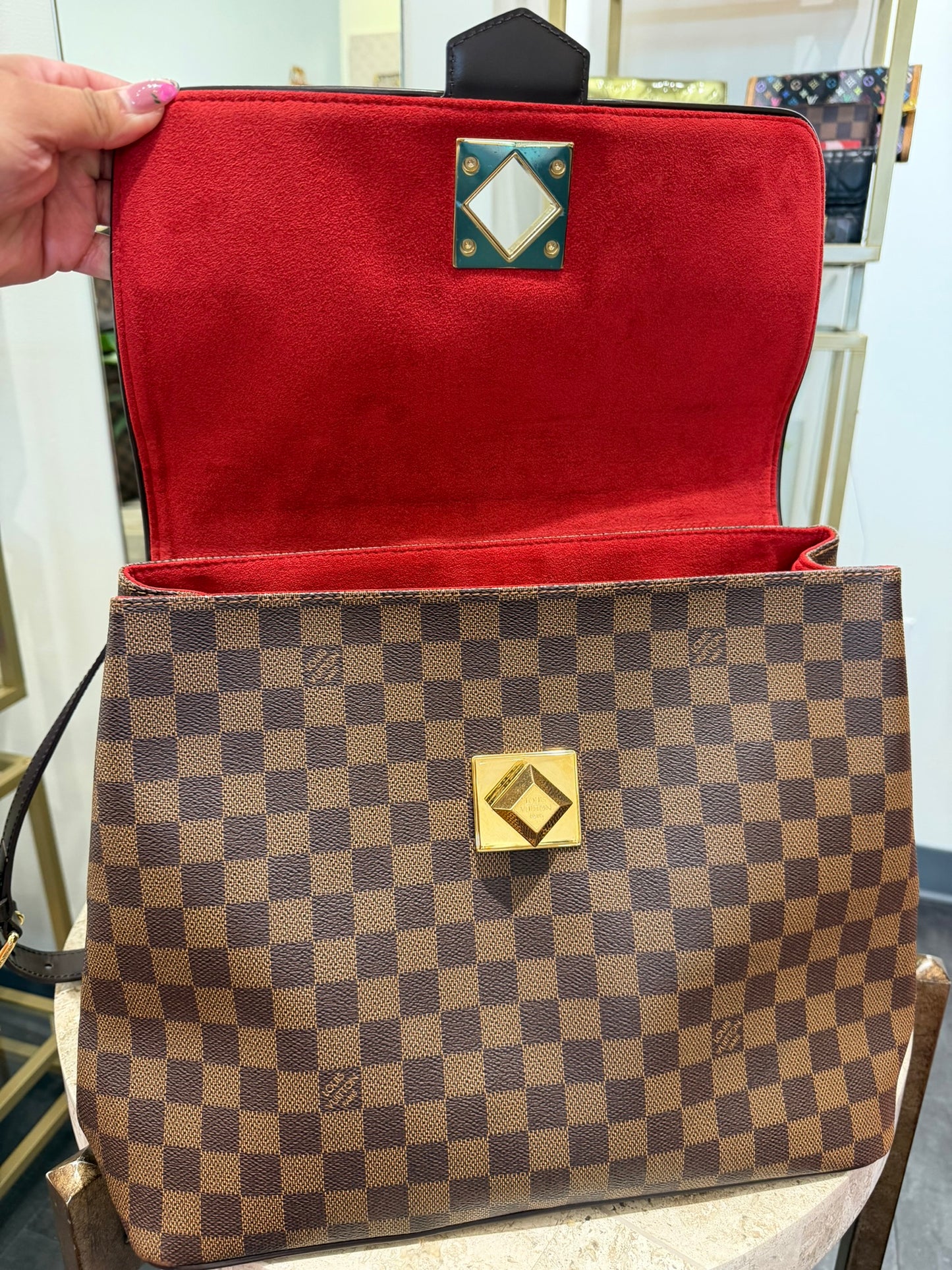 Louis Vuitton Bergamo GM – Damier Ebene
