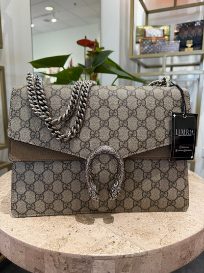 Gucci Dionysus Medium – Tan Leather