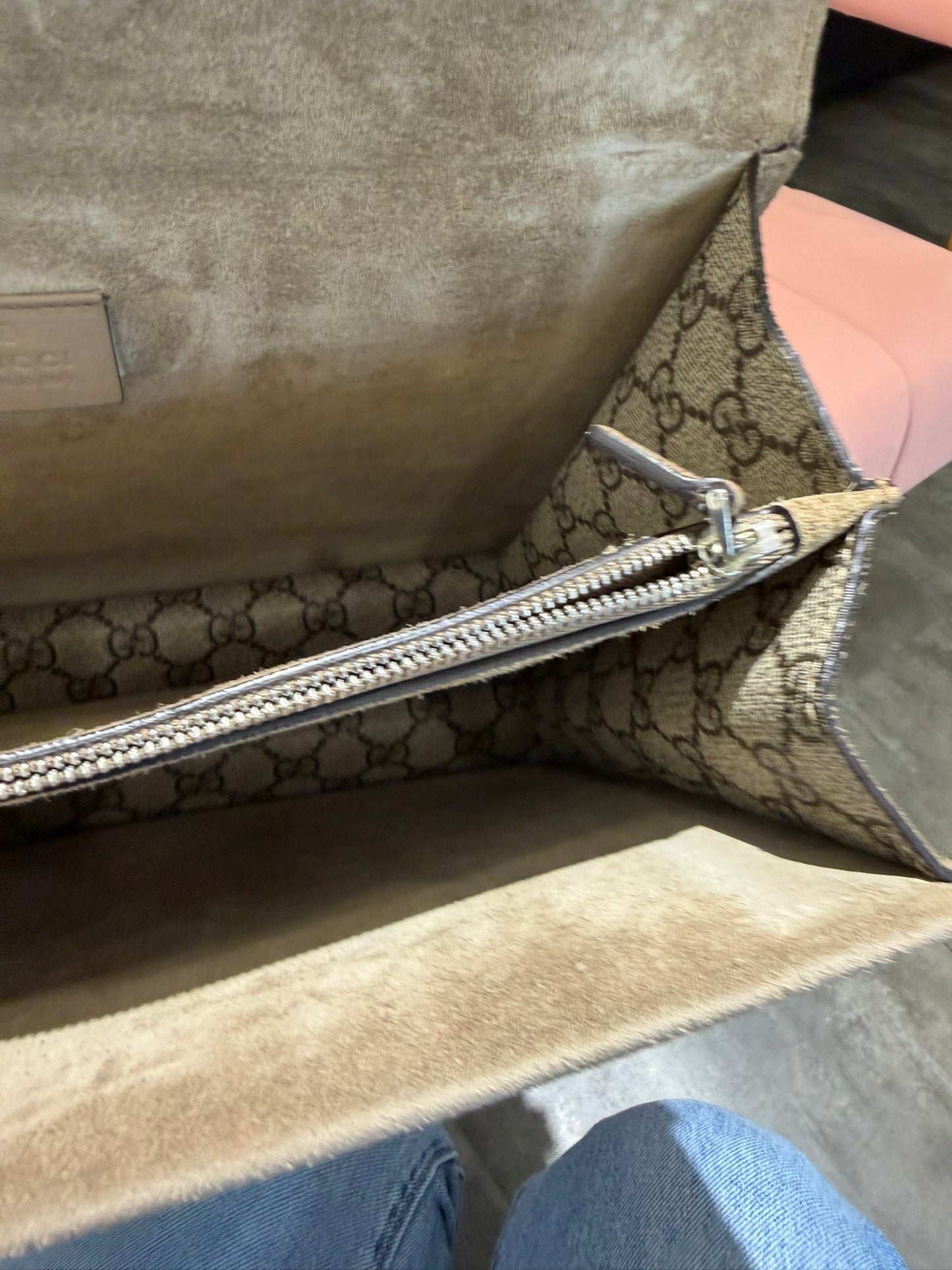 Gucci Dionysus Medium – Tan Leather