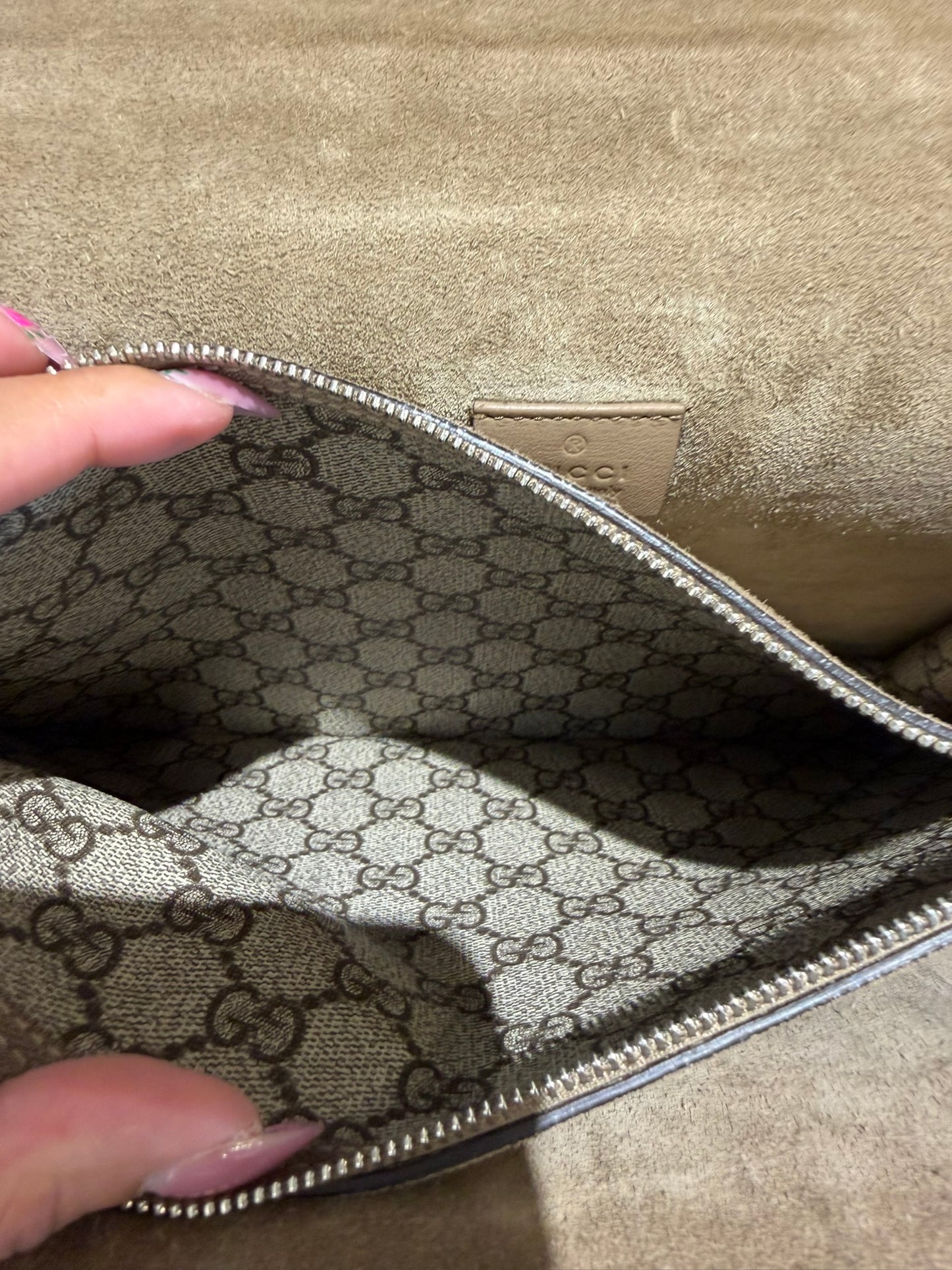 Gucci Dionysus Medium – Tan Leather
