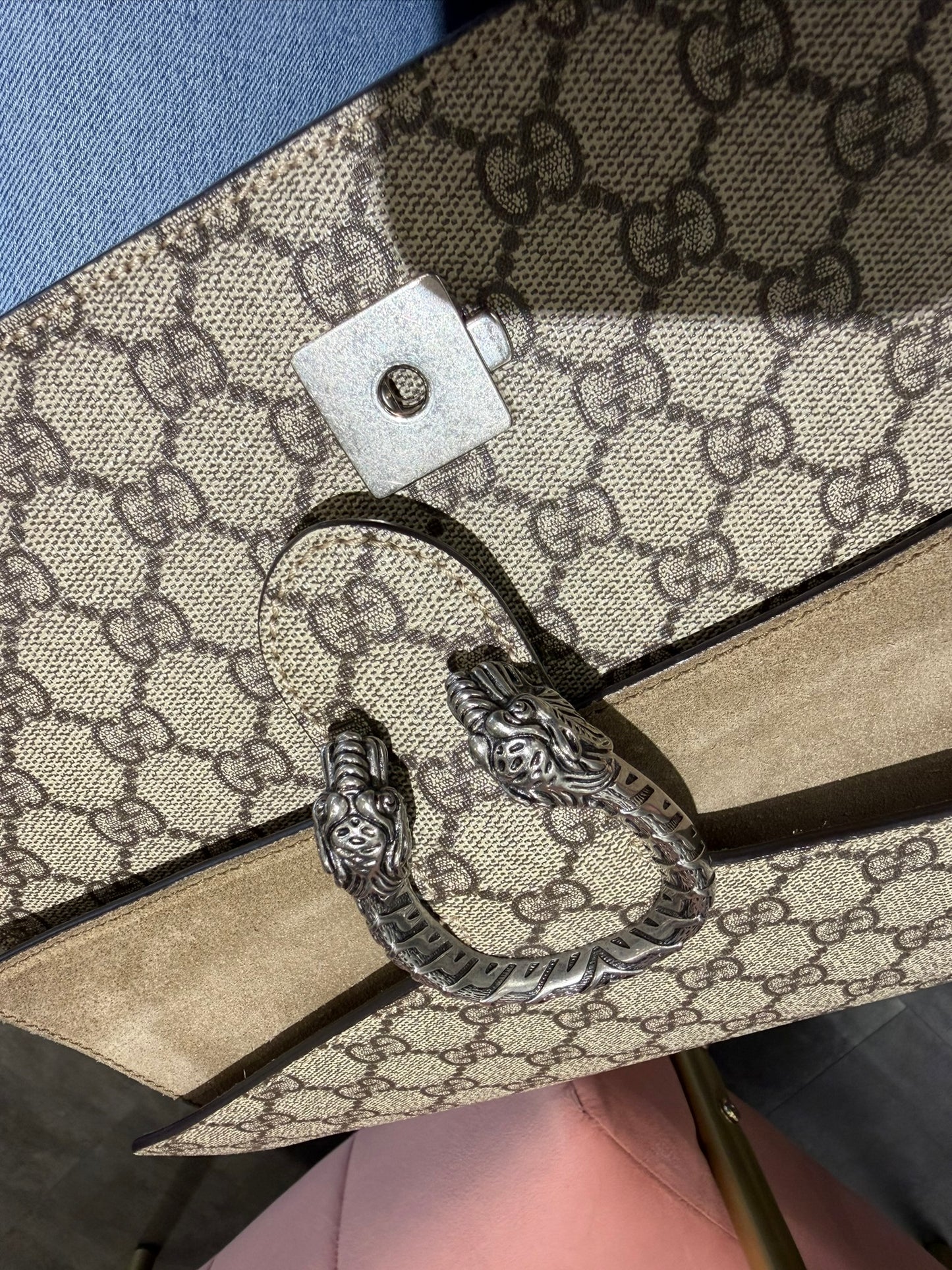 Gucci Dionysus Medium – Tan Leather