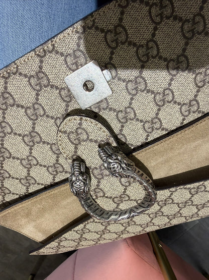 Gucci Dionysus Medium – Tan Leather