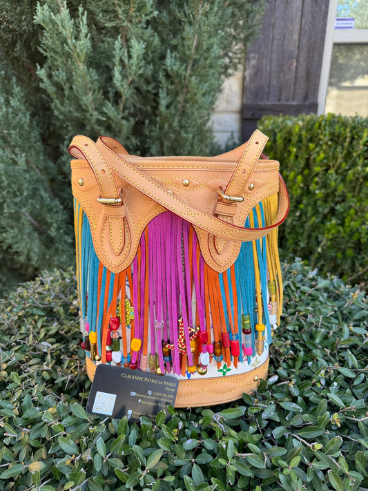 Louis Vuitton Bucket Fringe