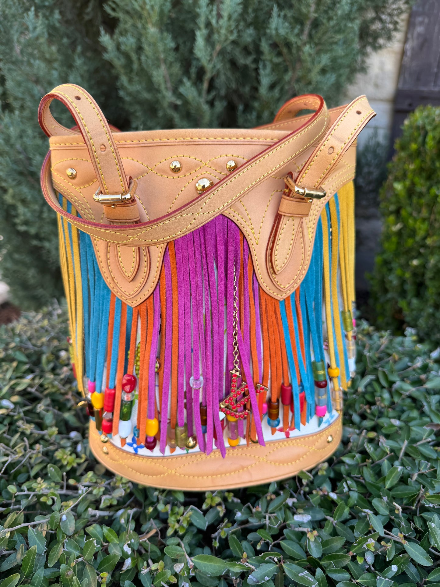 Louis Vuitton Bucket Fringe