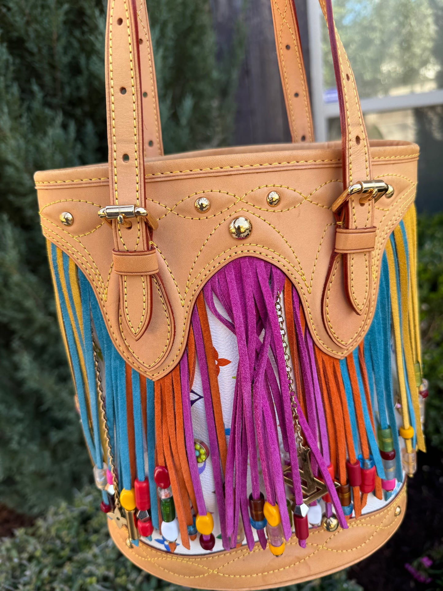 Louis Vuitton Bucket Fringe
