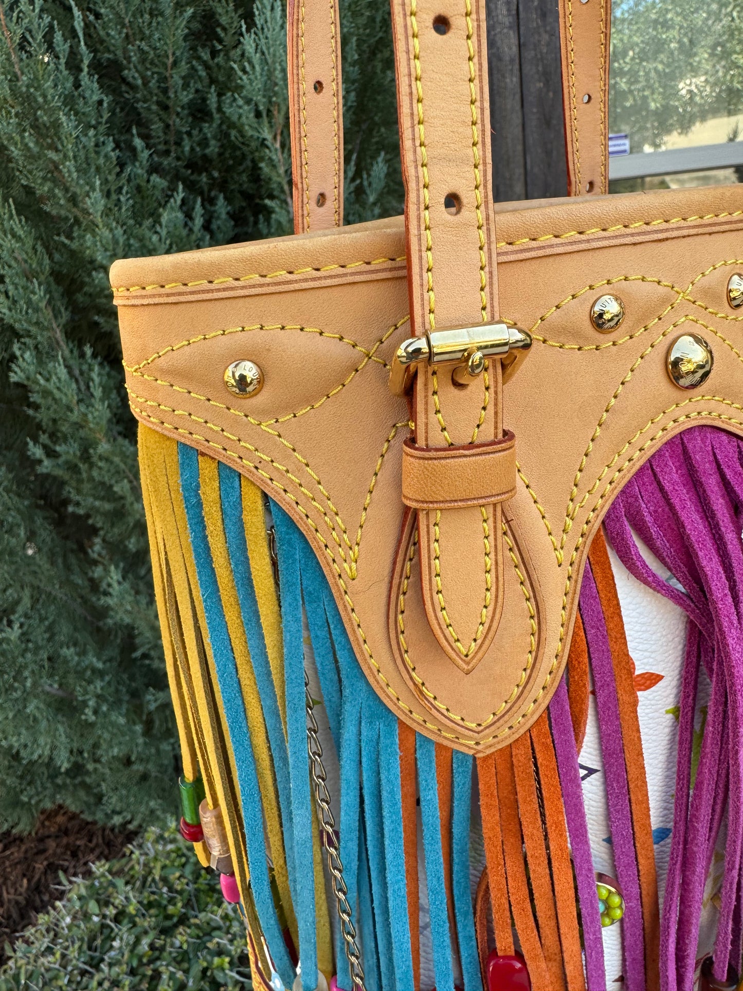 Louis Vuitton Bucket Fringe