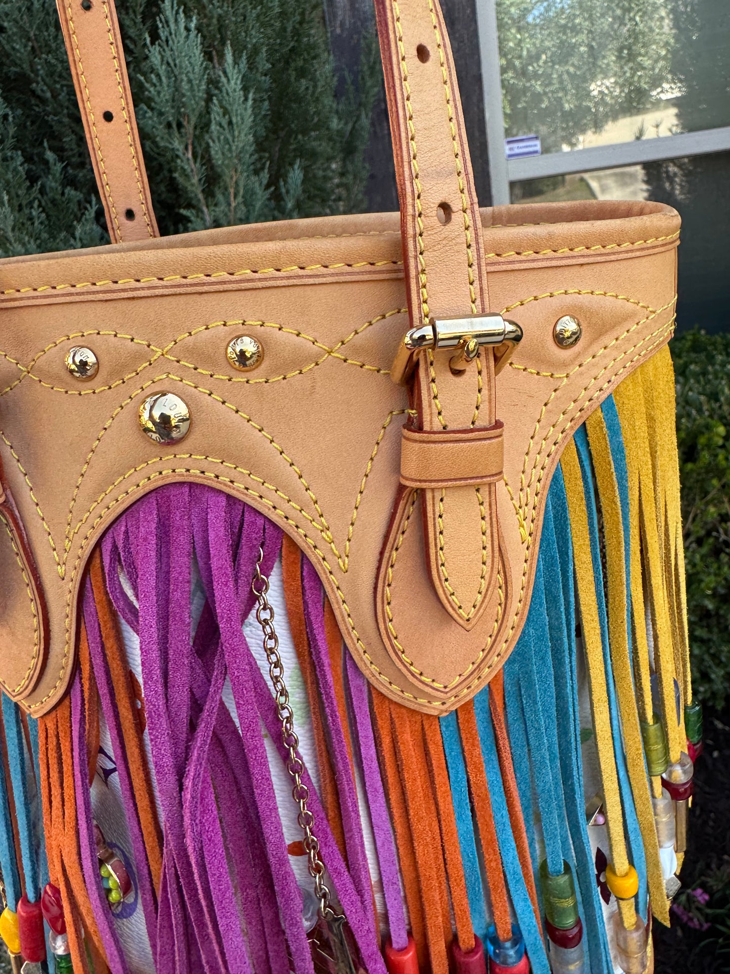 Louis Vuitton Bucket Fringe