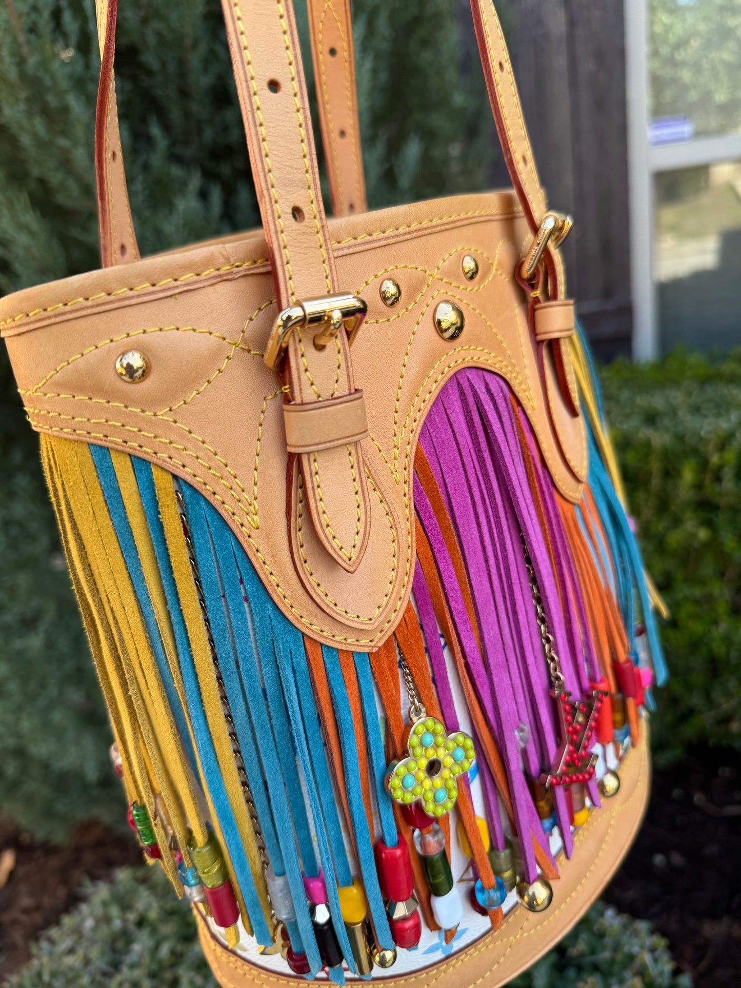 Louis Vuitton Bucket Fringe