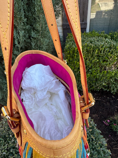 Louis Vuitton Bucket Fringe