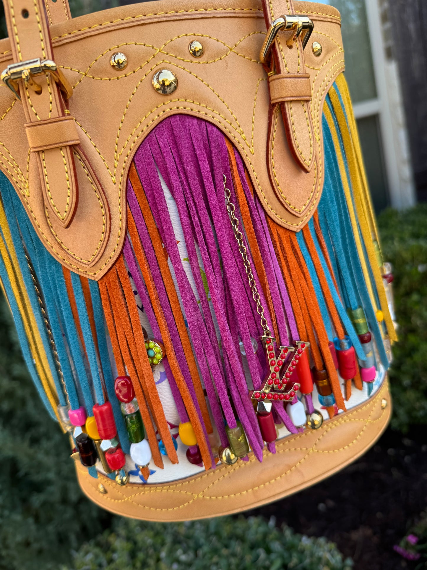 Louis Vuitton Bucket Fringe
