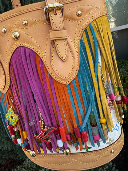 Louis Vuitton Bucket Fringe