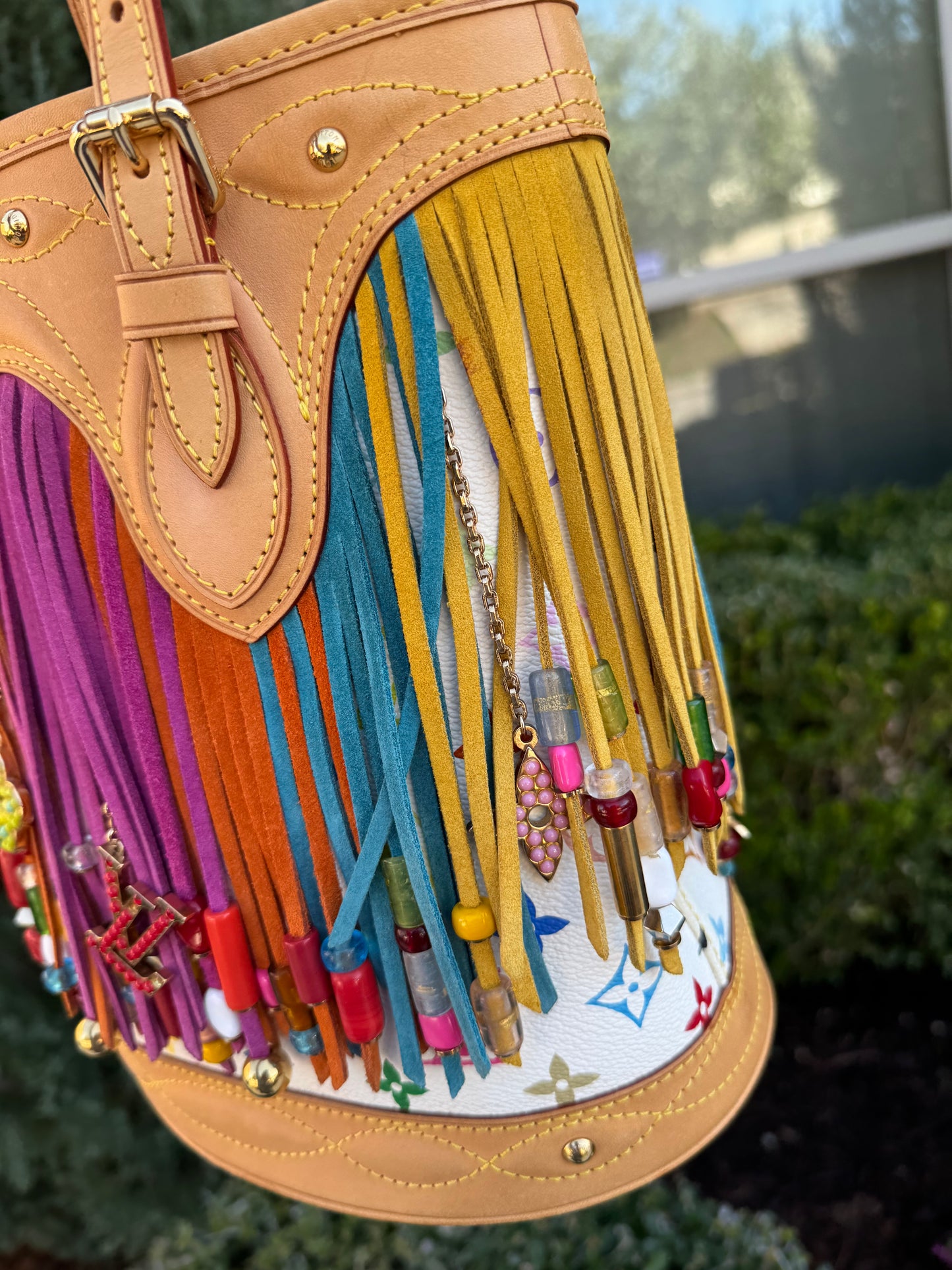 Louis Vuitton Bucket Fringe