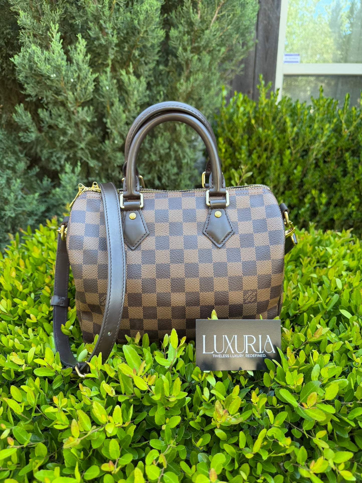 Louis Vuitton Speedy Bandoulière 25 – Damier Ebene