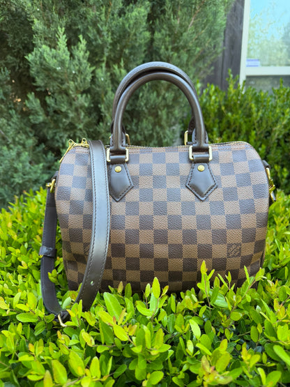 Louis Vuitton Speedy Bandoulière 25 – Damier Ebene