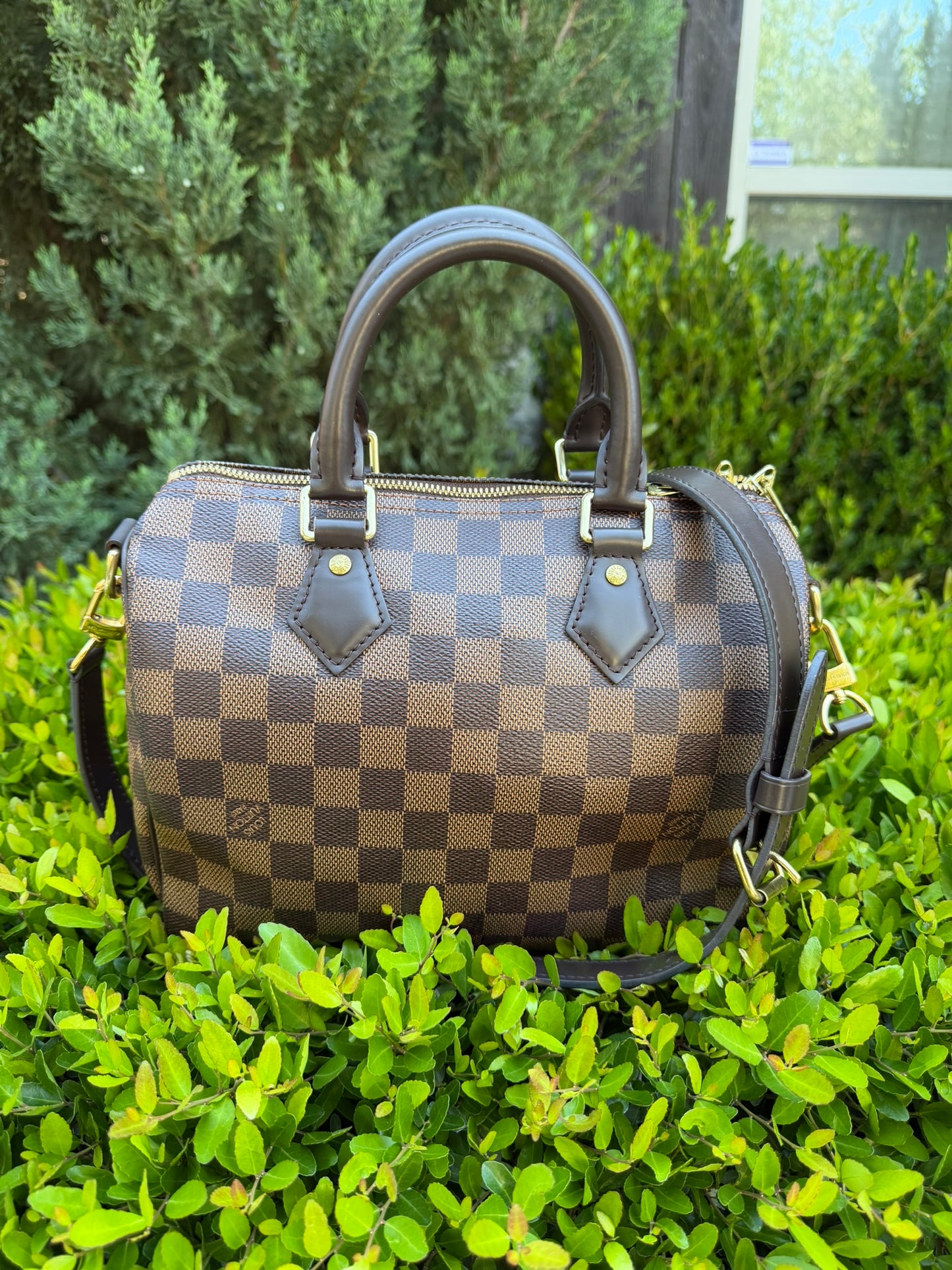Louis Vuitton Speedy Bandoulière 25 – Damier Ebene