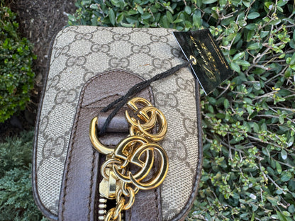 GG Supreme Monogram Boston Bag