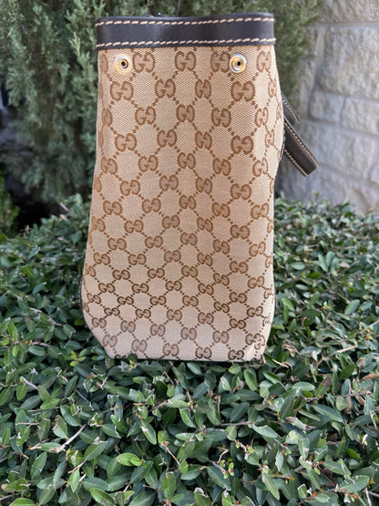 Gucci Guccissima Web Stripe Shoulder Bag