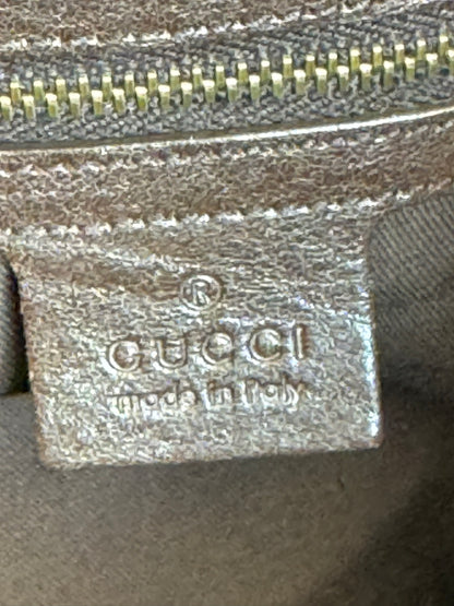 Gucci GG Drawstring Hobo Bag in Monogram Canvas