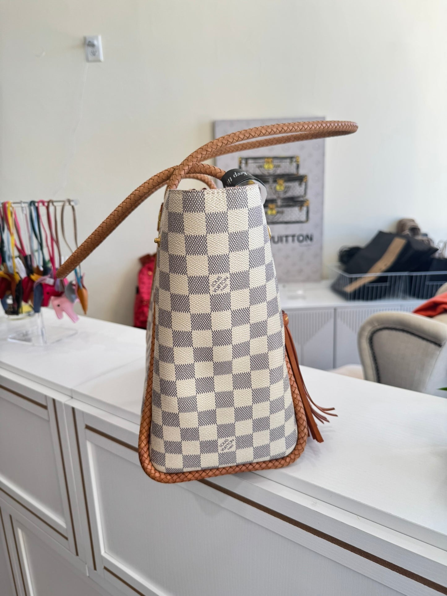 Louis Vuitton Propriano in Damier Azur Canvas