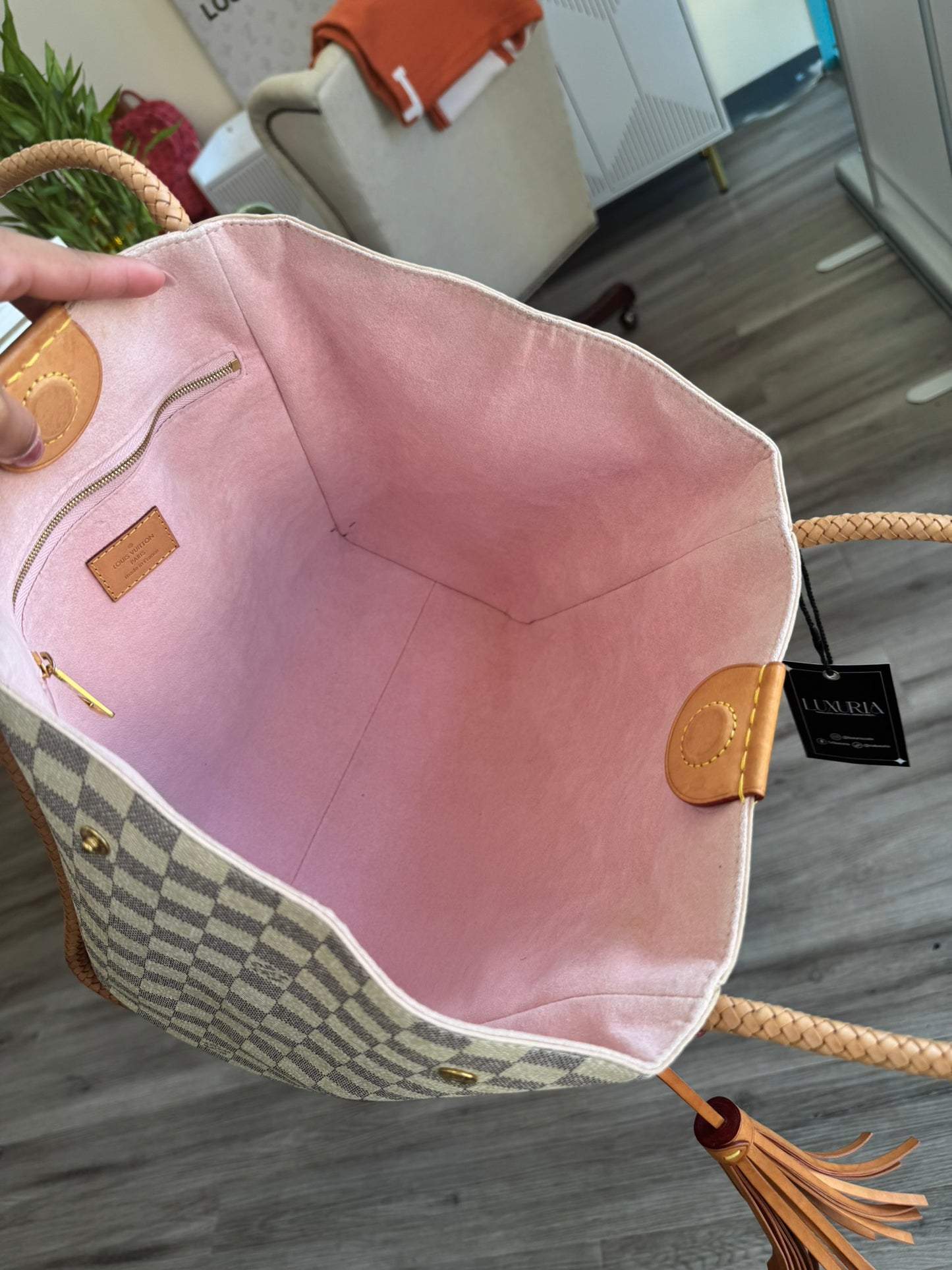 Louis Vuitton Propriano in Damier Azur Canvas