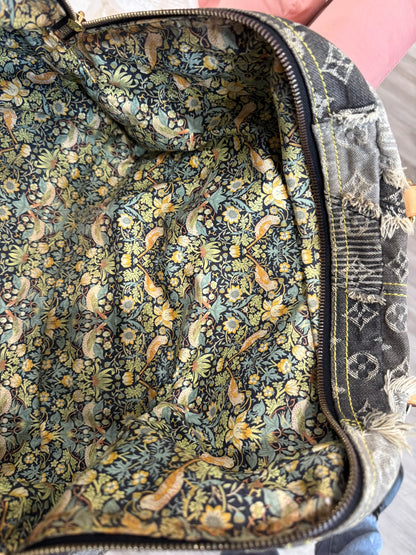 Louis Vuitton Denim Patchwork Bowling Bag (Limited Edition)