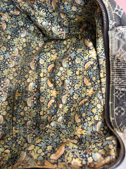 Louis Vuitton Denim Patchwork Bowling Bag (Limited Edition)