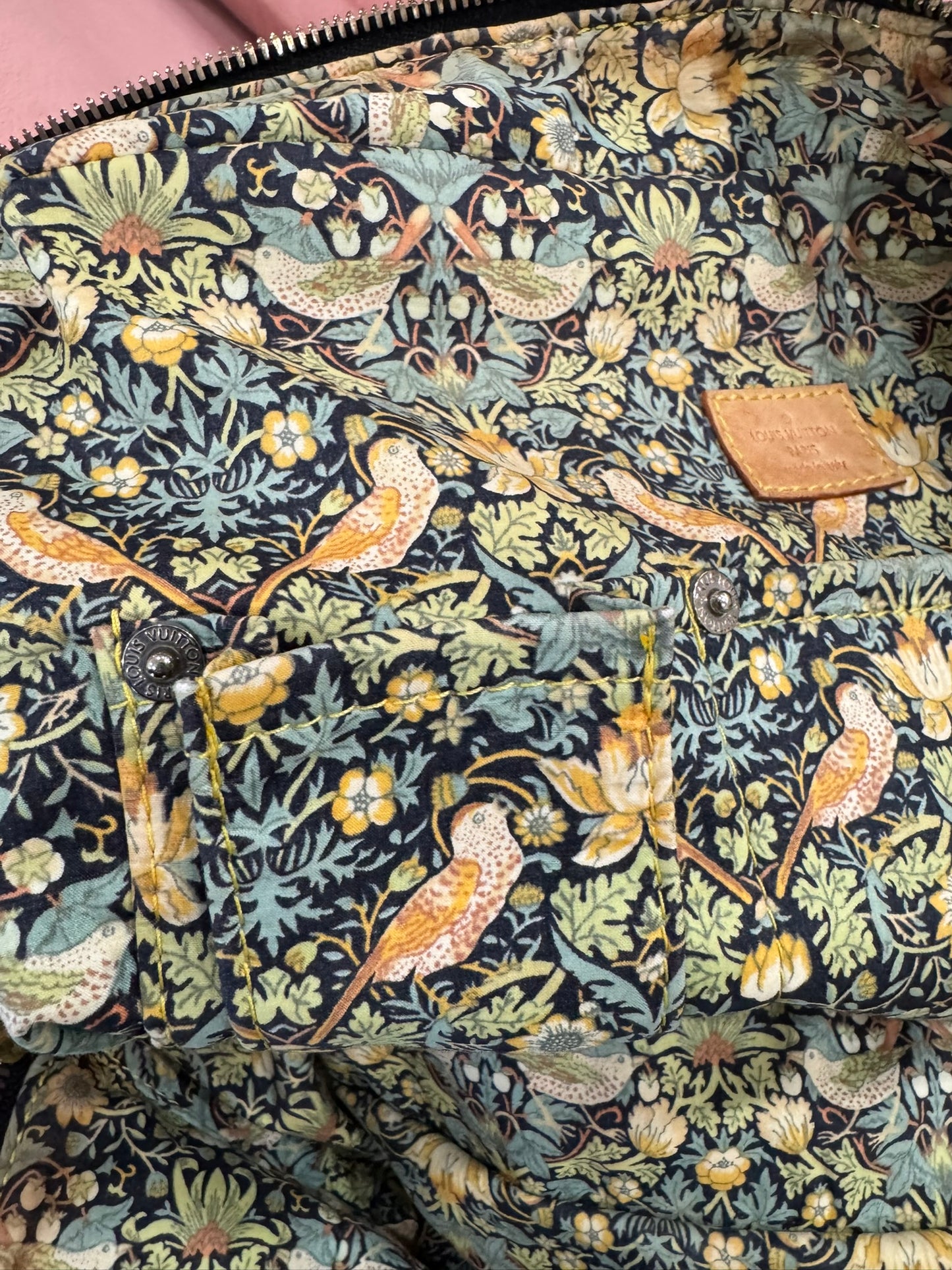 Louis Vuitton Denim Patchwork Bowling Bag (Limited Edition)