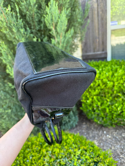 Fendi Du Jour in Black Canvas with Studded Detail