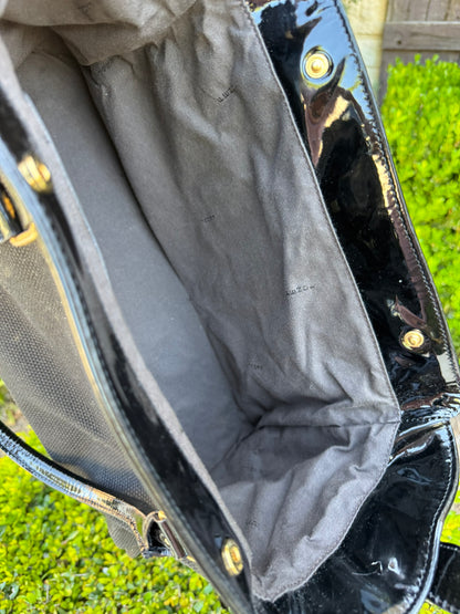 Fendi Du Jour in Black Canvas with Studded Detail