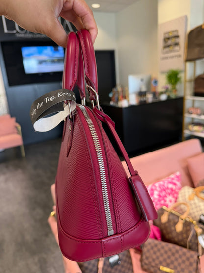 Louis Vuitton Alma BB – Epi Leather Fuchsia
