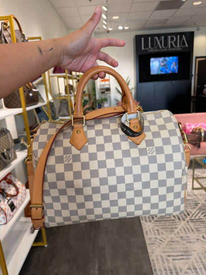 Louis Vuitton Speedy Bandoulière 35 – Damier Azur