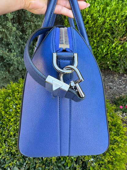 Givenchy Antigona in Blue Leather