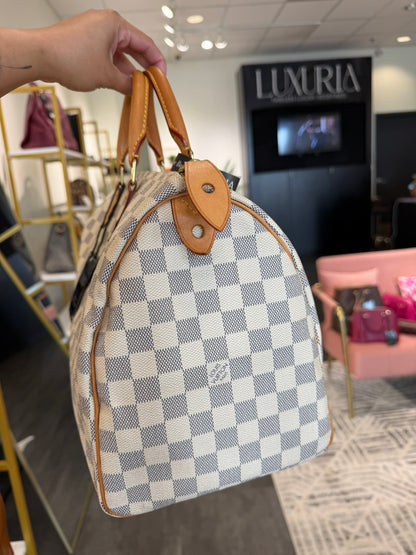 Louis Vuitton Speedy 35 – Damier Azur