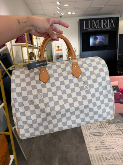 Louis Vuitton Speedy 35 – Damier Azur