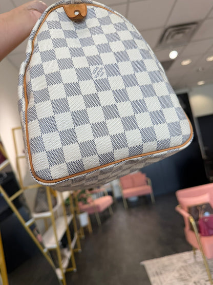 Louis Vuitton Speedy 35 – Damier Azur
