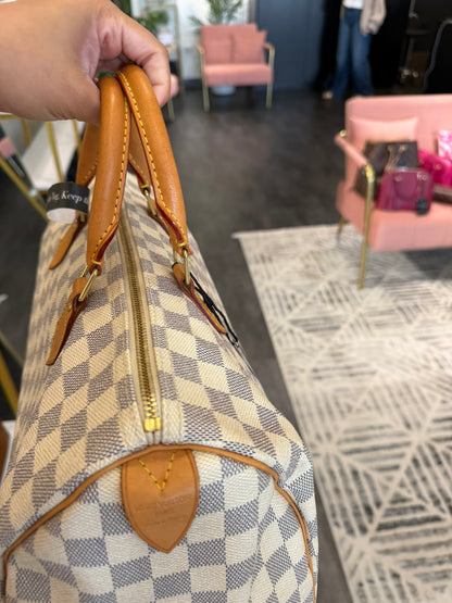 Louis Vuitton Speedy 35 – Damier Azur
