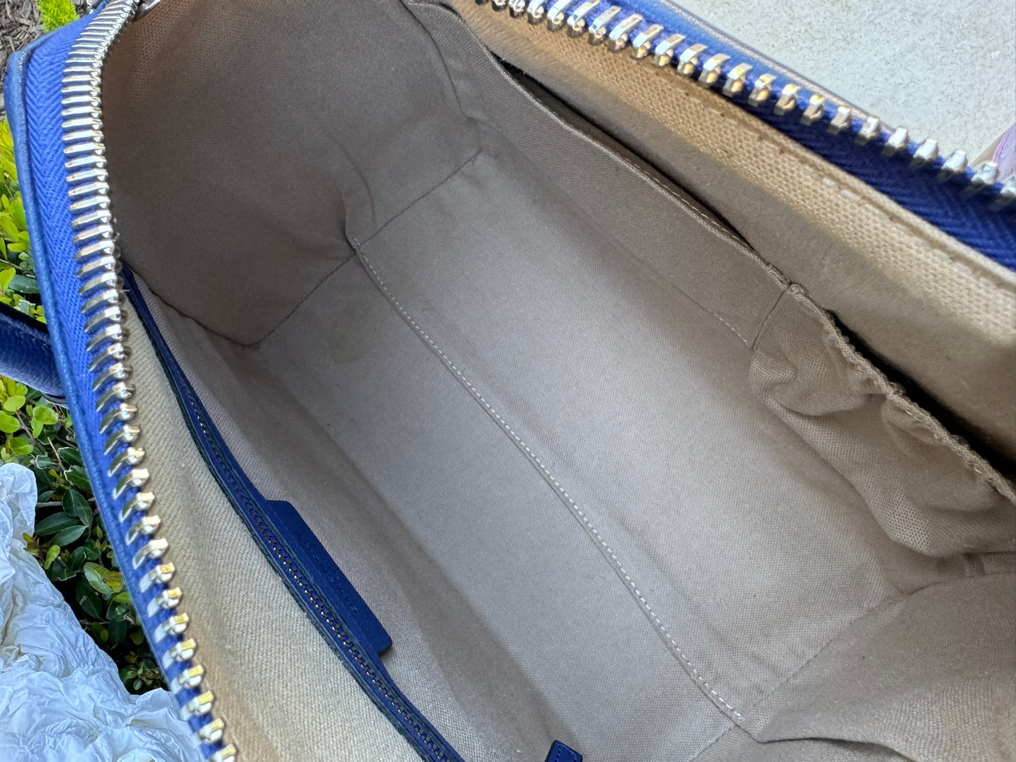 Givenchy Antigona in Blue Leather