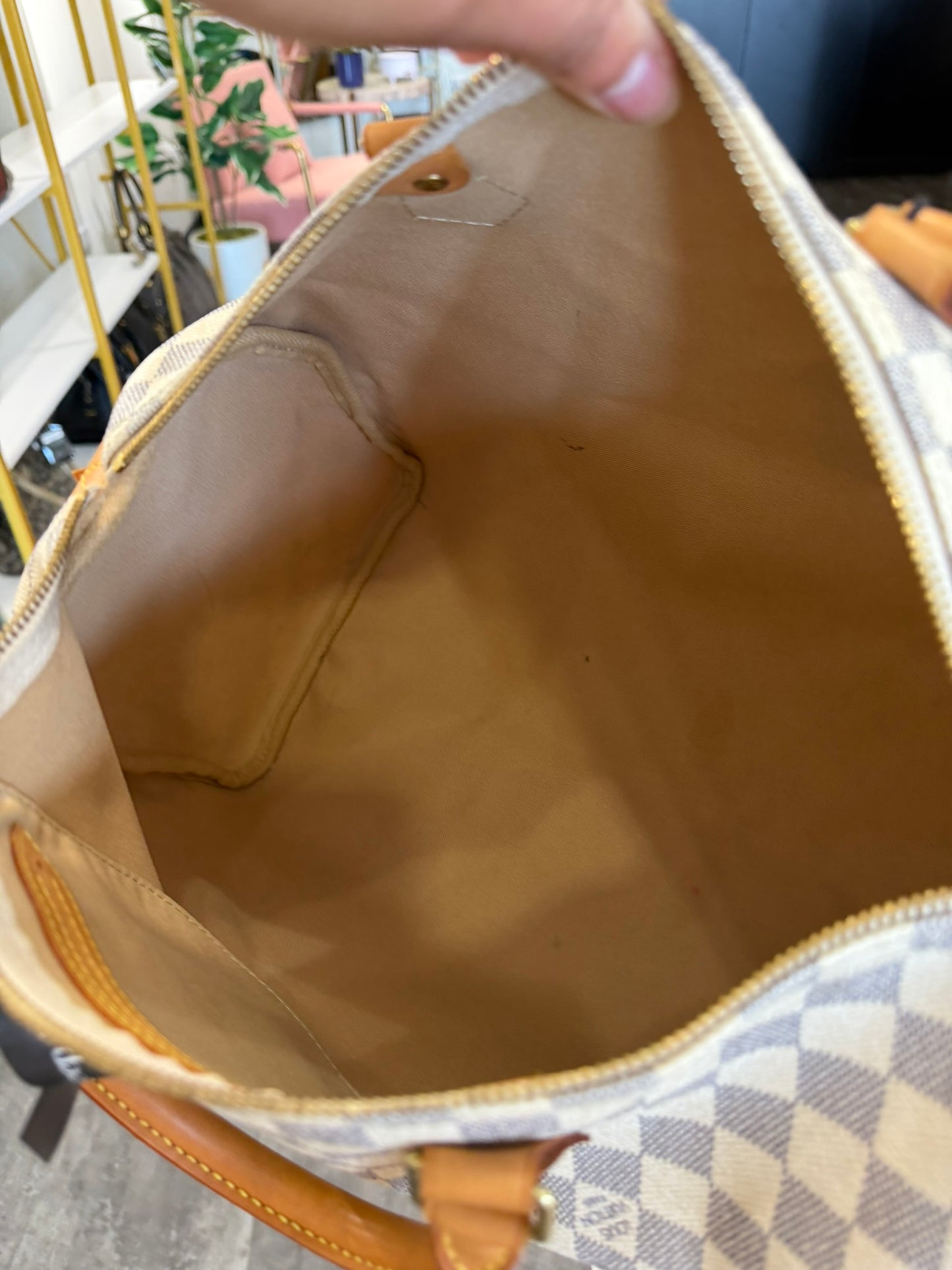 Louis Vuitton Speedy 35 – Damier Azur