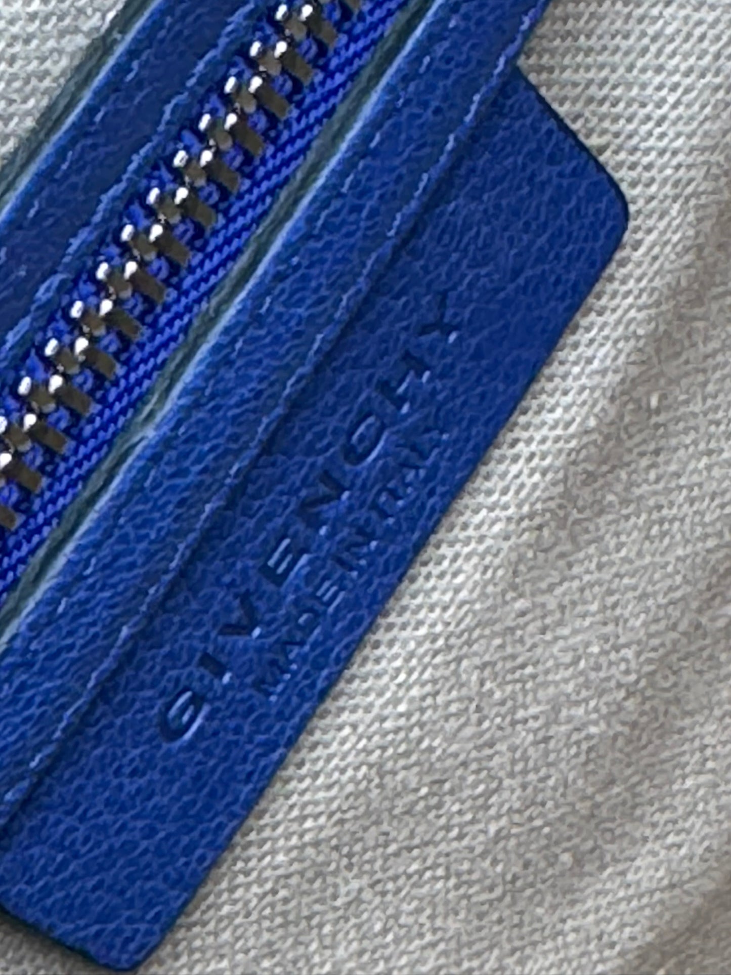 Givenchy Antigona in Blue Leather