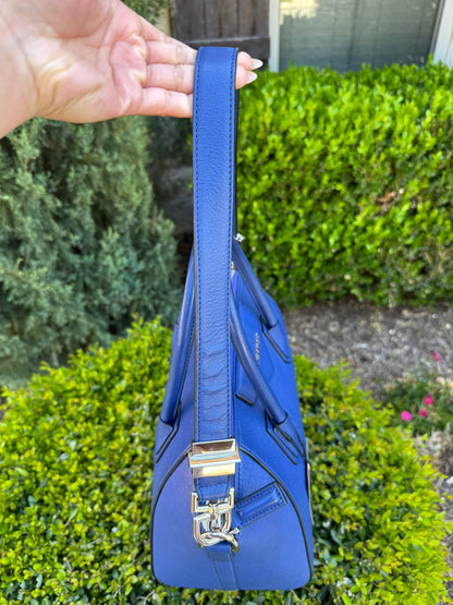 Givenchy Antigona in Blue Leather