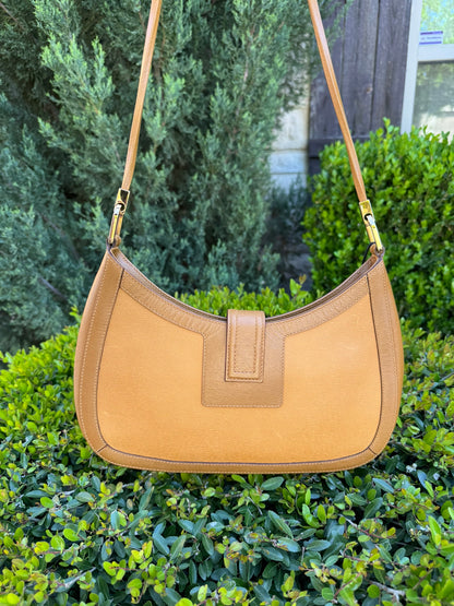 Gucci Vintage G Buckle Shoulder Bag