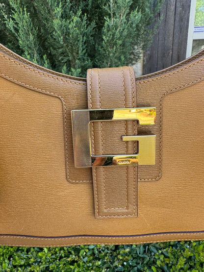 Gucci Vintage G Buckle Shoulder Bag
