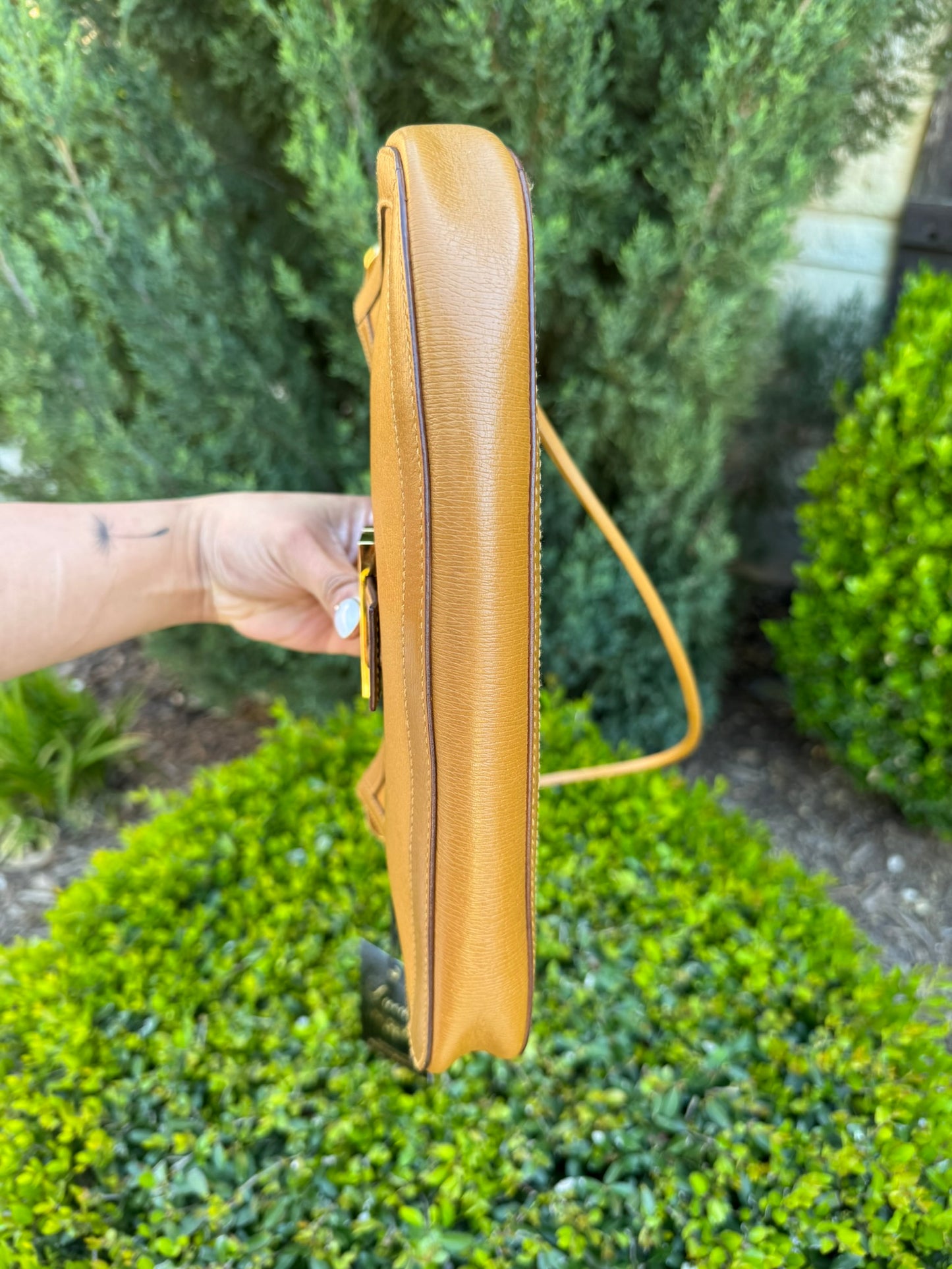 Gucci Vintage G Buckle Shoulder Bag