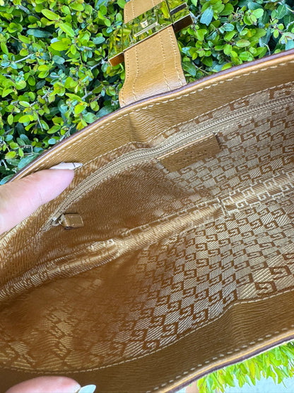 Gucci Vintage G Buckle Shoulder Bag