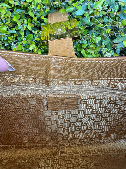 Gucci Vintage G Buckle Shoulder Bag
