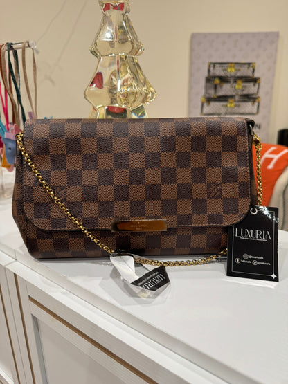 Louis Vuitton Favorite MM in Damier Ebene