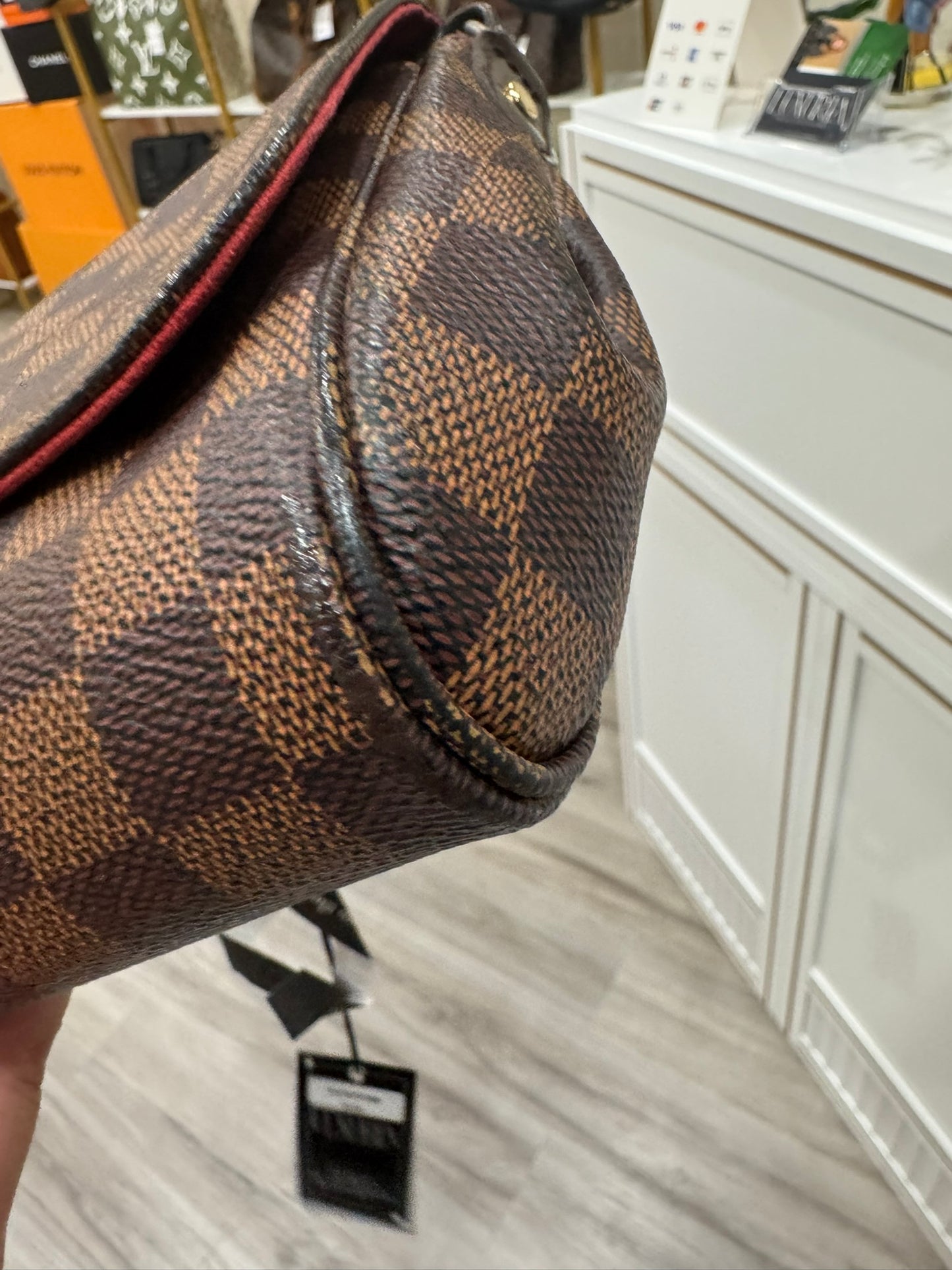 Louis Vuitton Favorite MM in Damier Ebene