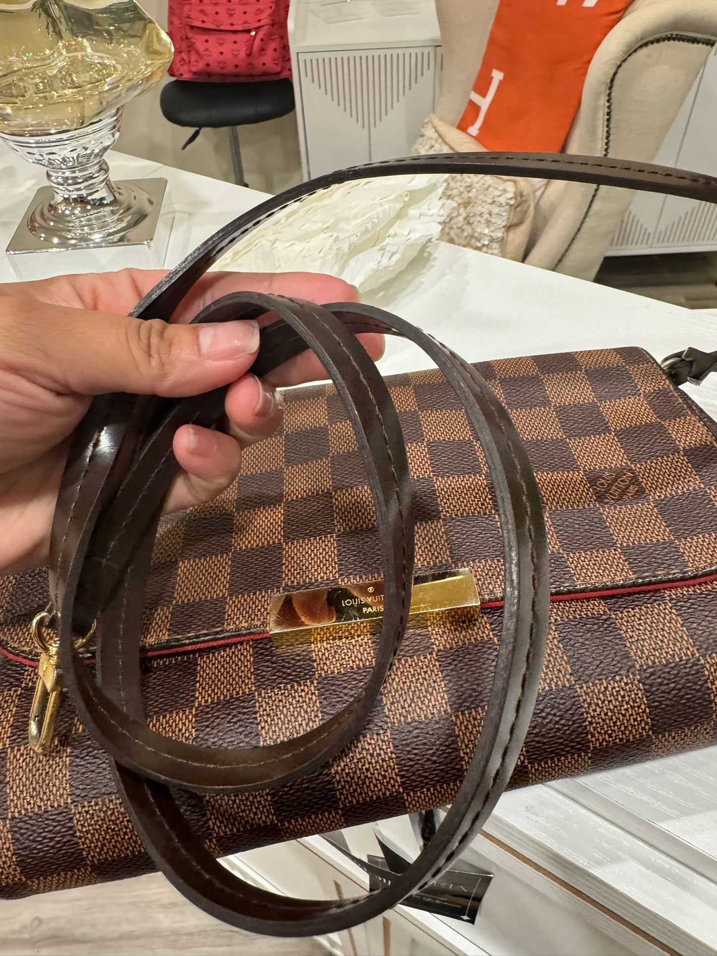 Louis Vuitton Favorite MM in Damier Ebene