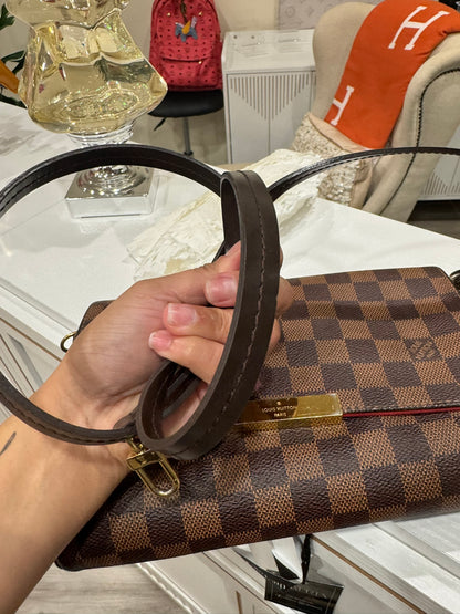 Louis Vuitton Favorite MM in Damier Ebene